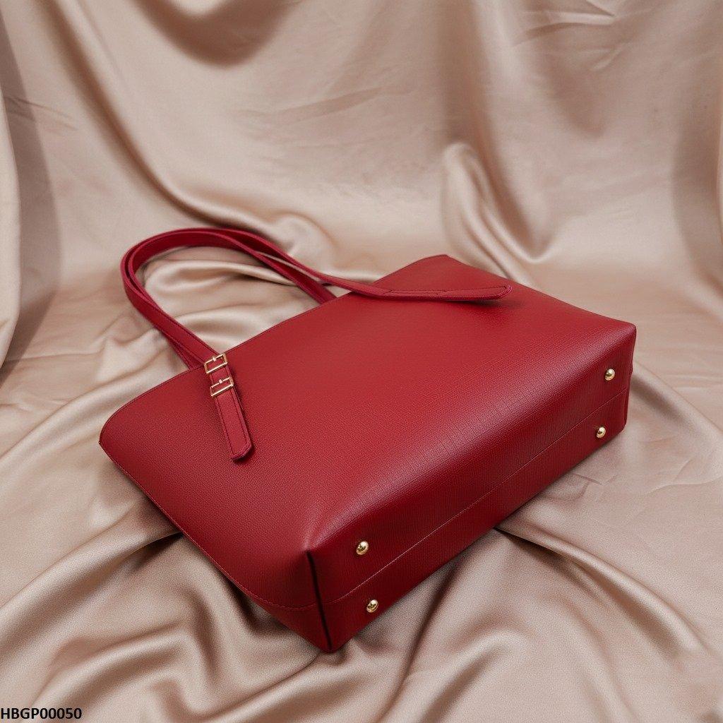 Maroon Vintage Tote Bag