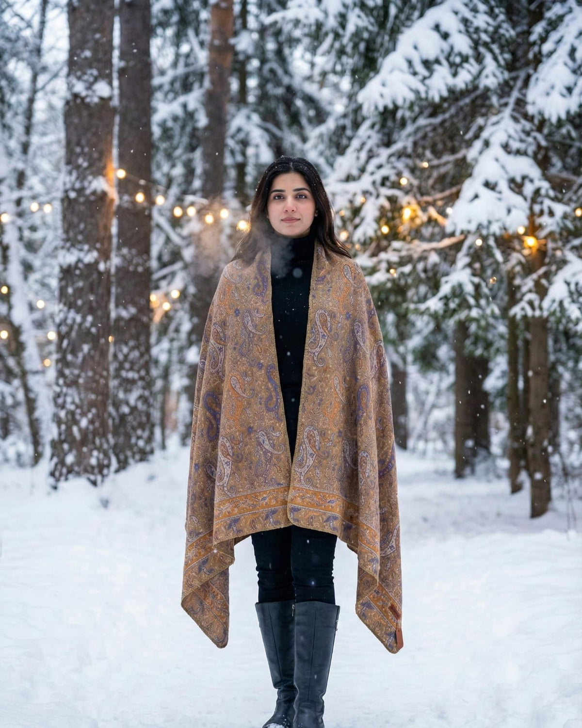 Bahaar Cape Shawl