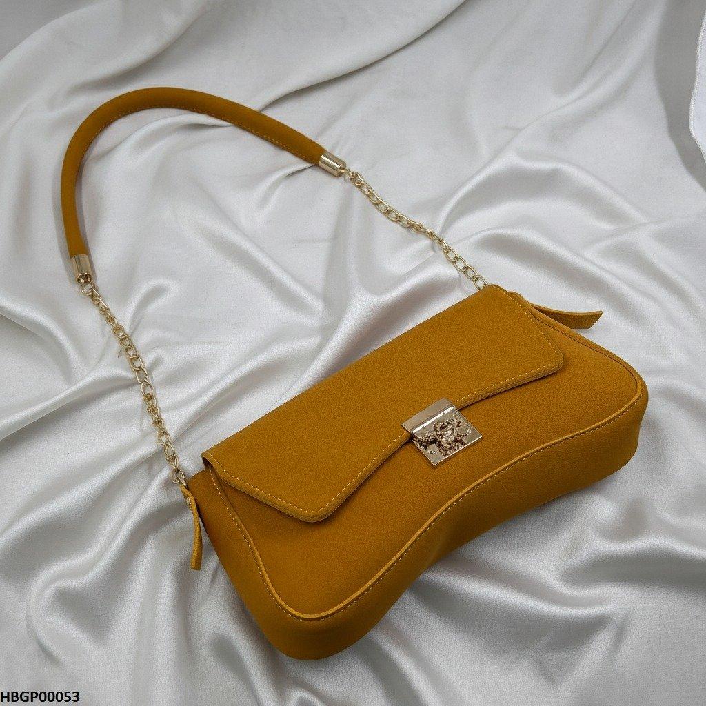 Curved Armpit Ladies Handbag