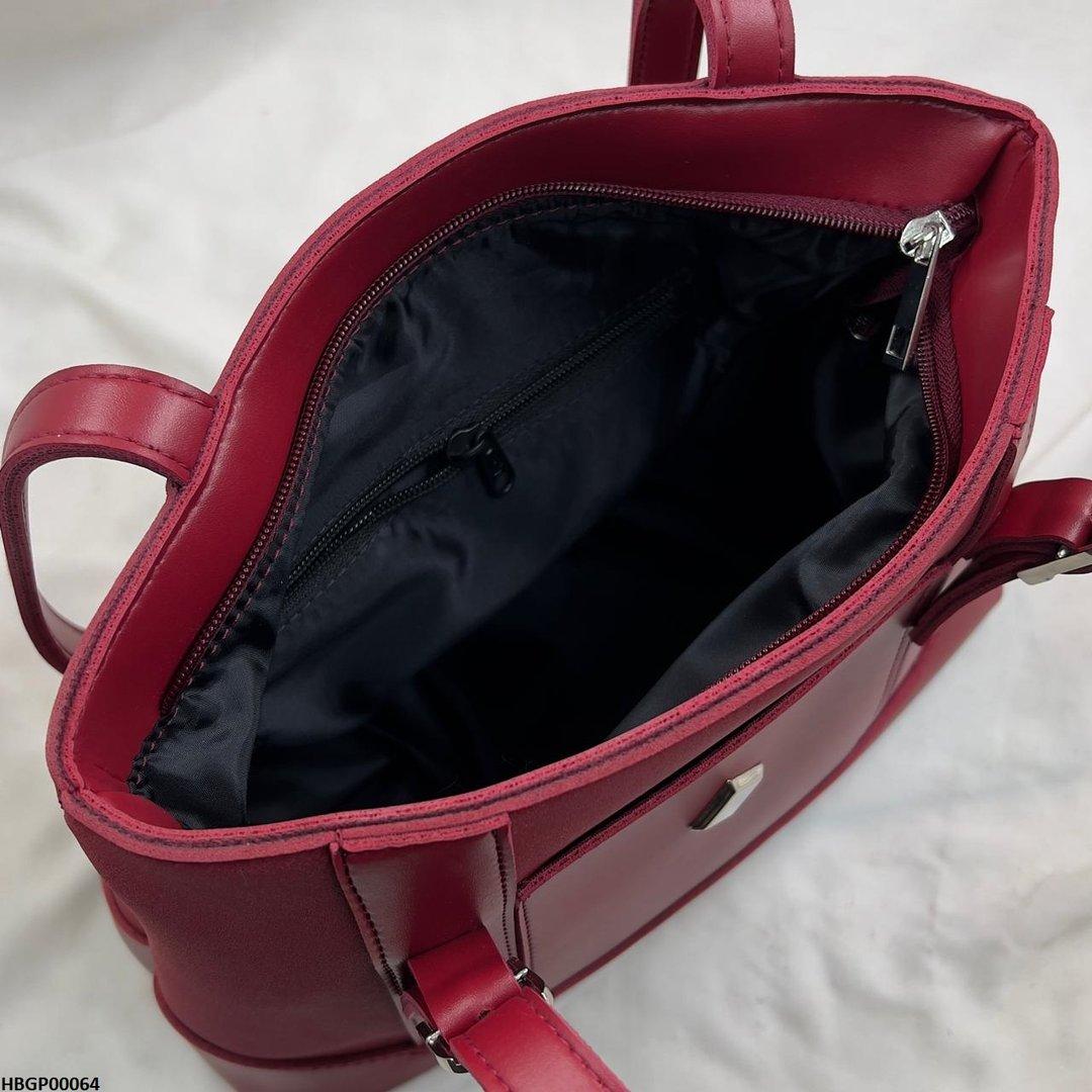 Maroon Crest Tote