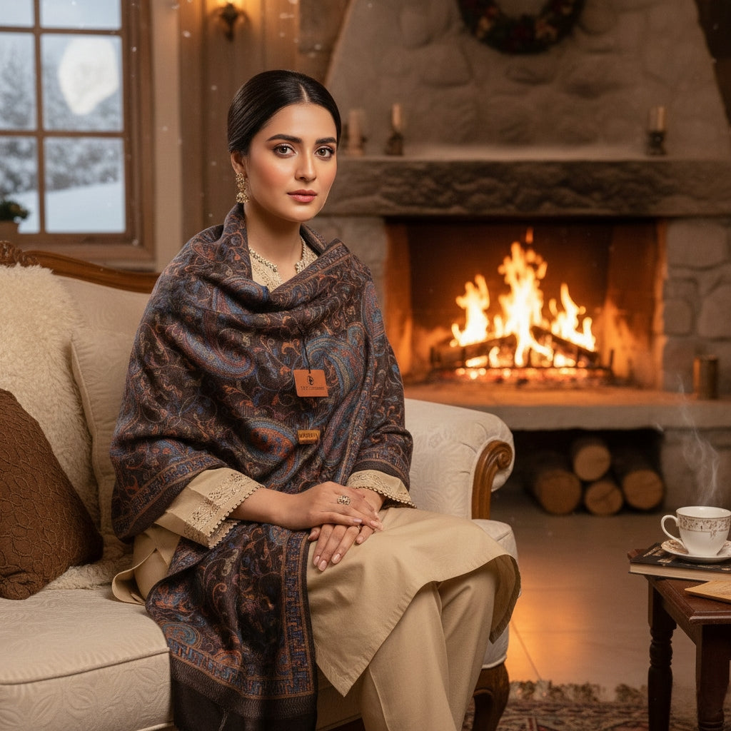 Bahaar Veil Shawl