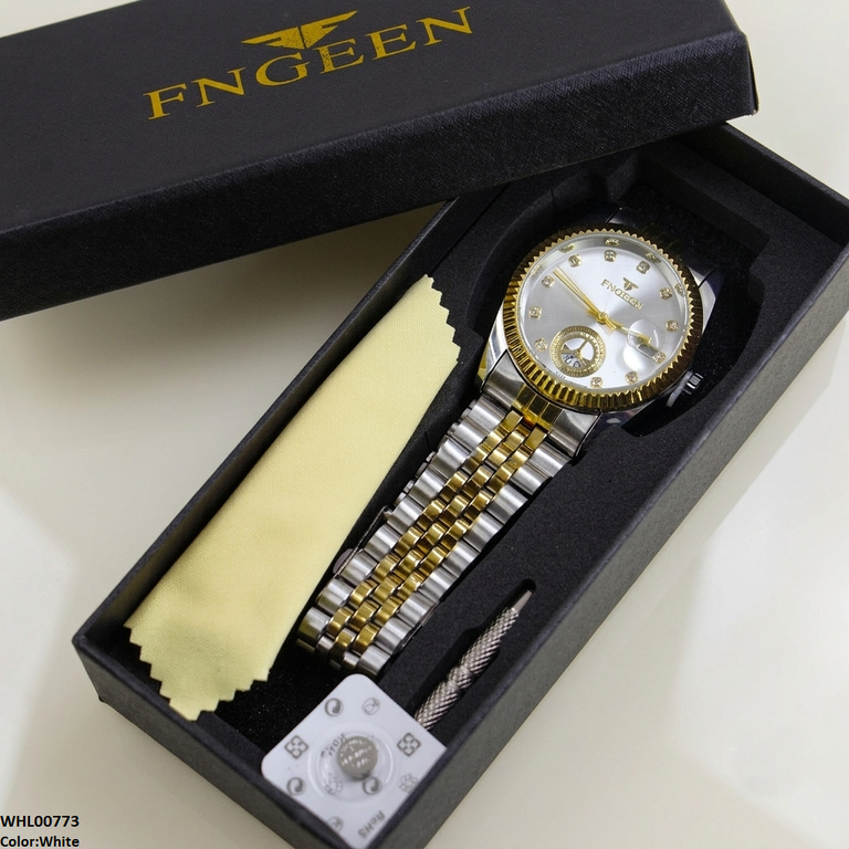 Fashionable Round Dial Women's Watch