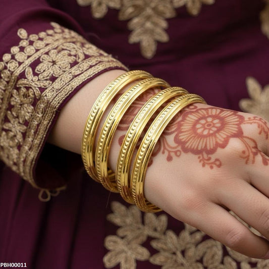 Cut/Engraved Bangles Set