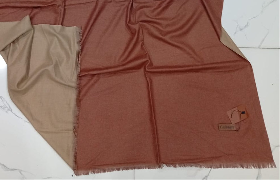 Dual color shawl
