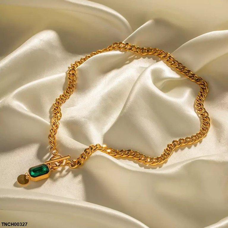 Round Drop Necklace