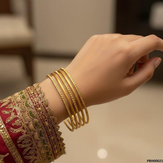 Rope 5 Pcs Of Bangles Set