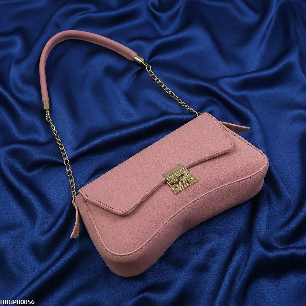 Curved Armpit Ladies Handbag