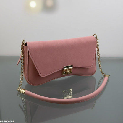 Curved Armpit Ladies Handbag