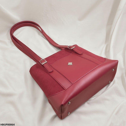 Maroon Crest Tote